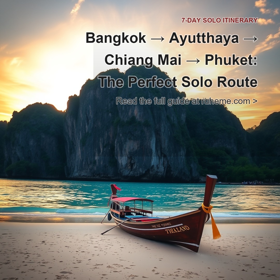 LRFeijao's tweet photo. Thailand Solo Travel Guide 2026 for Indians: visa-free entry, budgets from INR 40, 000/week, direct flights, safe stays, solo safety tips, and a 7-day Bangkok to Phuket itinerary. https://t.co/2IMcbuqPuN