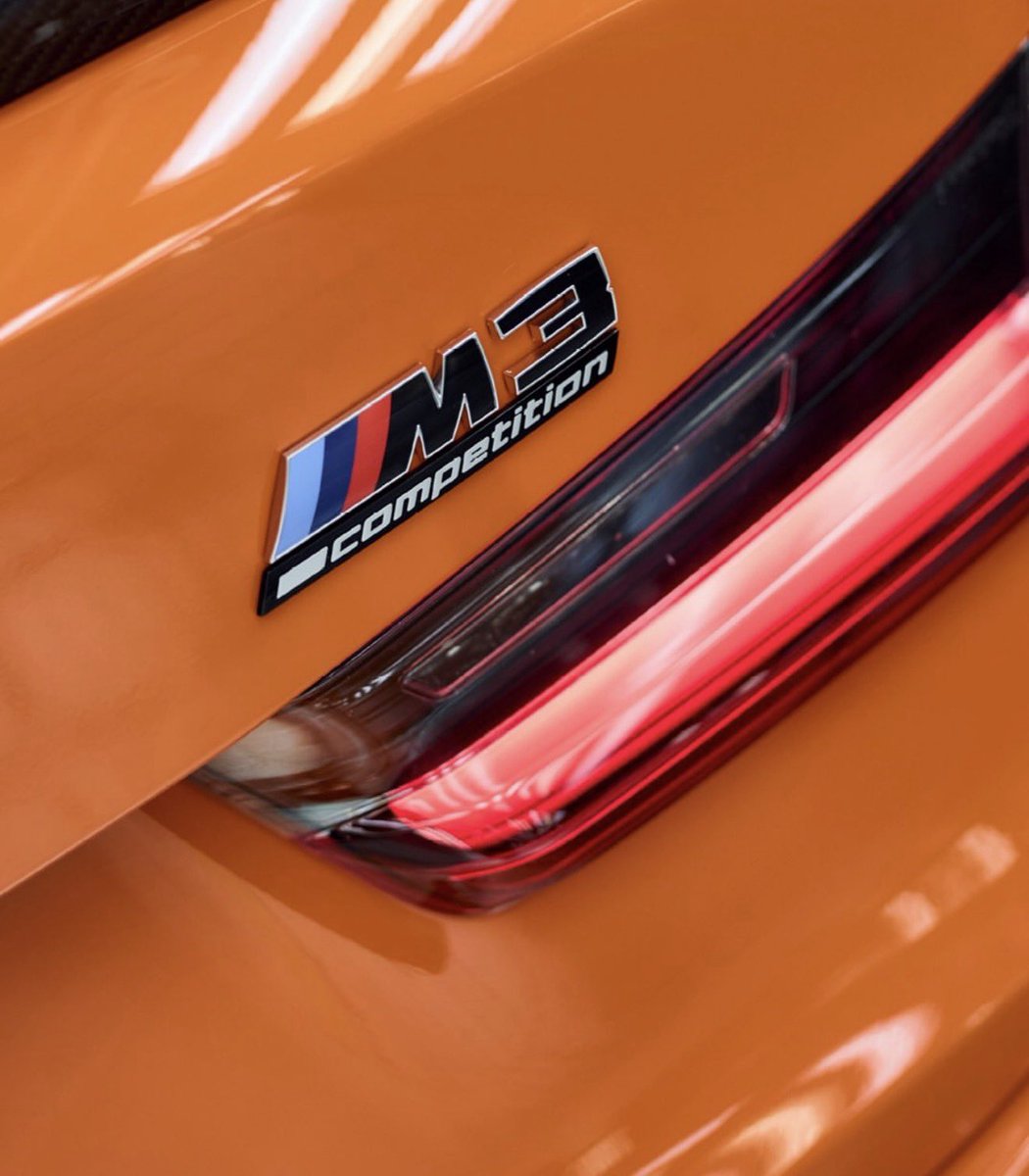 OtsileJK's tweet photo. BMW M has reached a major milestone, celebrating the production of its one-millionth M vehicle - a G80 BMW M3 Competition finished in BMW Individual Fire Orange III. https://t.co/jPpjvRpE8O