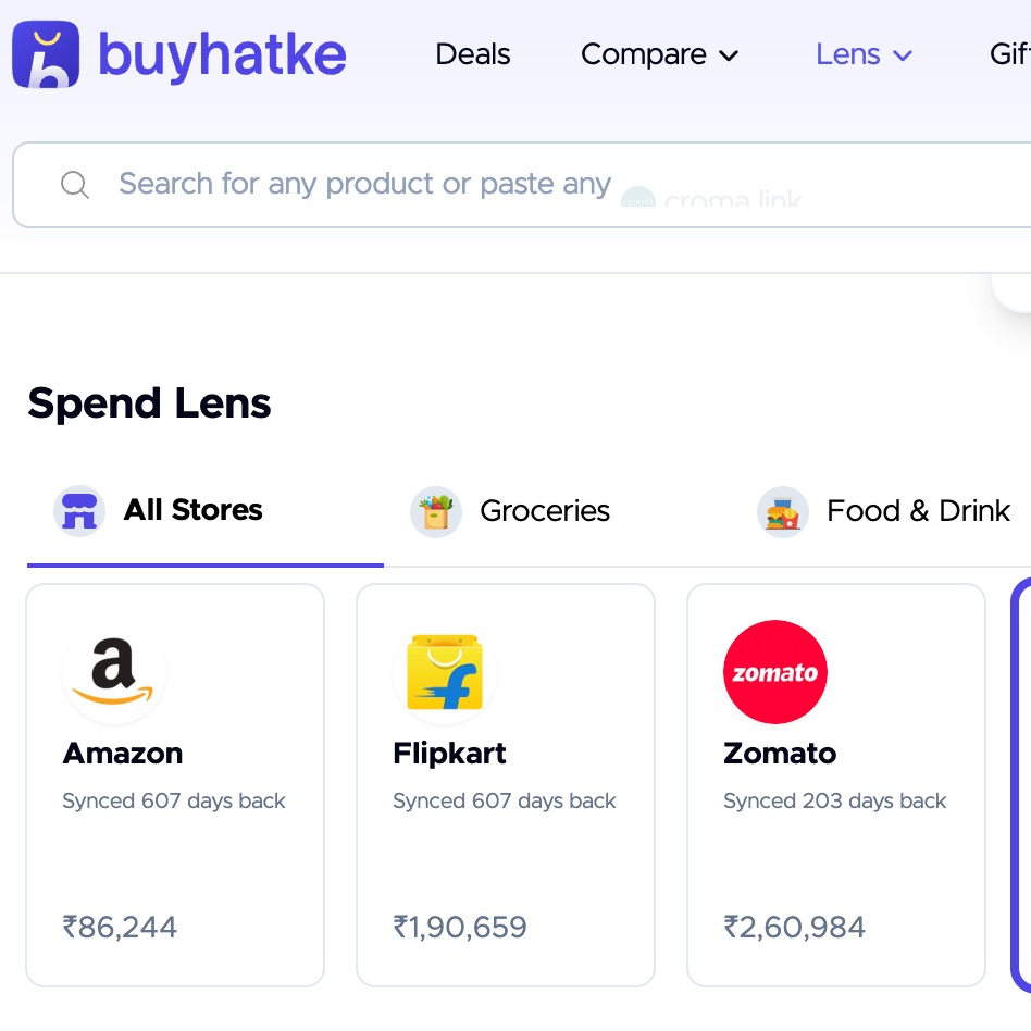 Arhantt_pvt's tweet photo. I genuinely had no idea where my money was going then I checked this on Buyhatke 😭

₹86K on Amazon, ₹1.9L on Flipkart and ₹2.6L on Zomato in just 3 months

Do u guys also spend like this??
