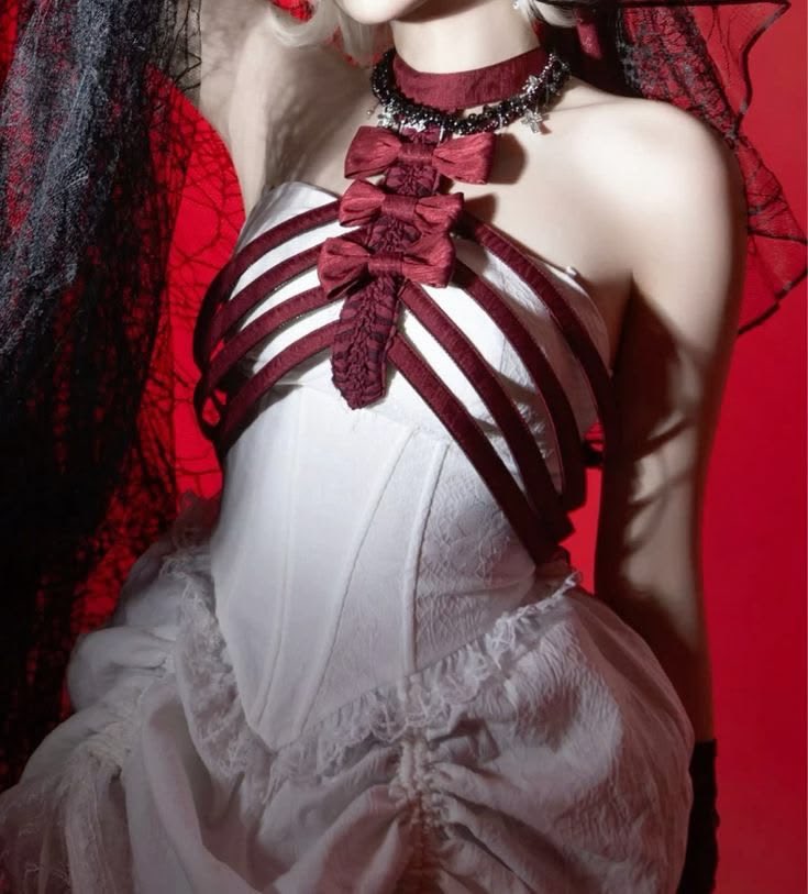evergreenhues's tweet photo. rib cage dress https://t.co/JVwnOAacnD