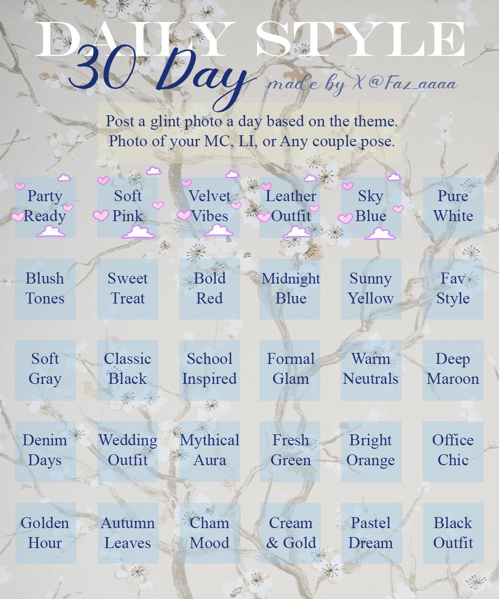 Faz_aaaa's tweet photo. ๐๐๐ฒ ๐ โ ๐๐ค๐ฒ ๐๐ฅ๐ฎ๐
Bright and pure sky blue, bringing a sense of calm and freedom, just like the open sky above Linkon city ๐
#DailyStyle30Day #30DayStyle #Faz_A https://t.co/frwVVEVpH7