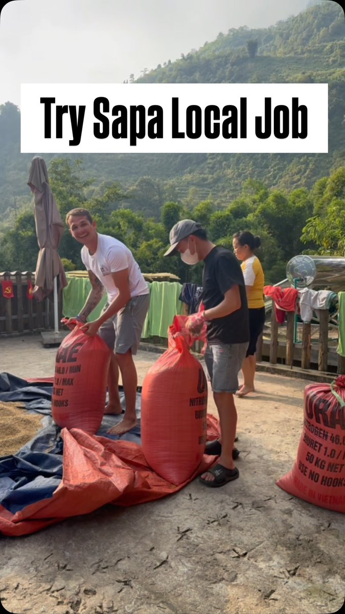 cookup's tweet photo. Experience authentic Sapa life with trekking, a local homestay, and hands-on daily work. Step beyond tourist spots, discover mountain culture and traditions, and come as a traveler, leave as a friend. https://t.co/SRQDy9K8PS