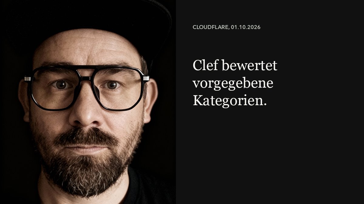 Fu13M's tweet photo. Cloudflare hat am 01.10. Clef veröffentlicht: feste Kategorien plus Wahrscheinlichkeiten, etwa für Support-Tickets. Mich interessiert, welche Fehlzuordnungen bei echten Teamfällen bleiben. Das gehört vor die automatische Weiterleitung.

https://t.co/pKiCMF5vj7 https://t.co/UCvSEK5d1p