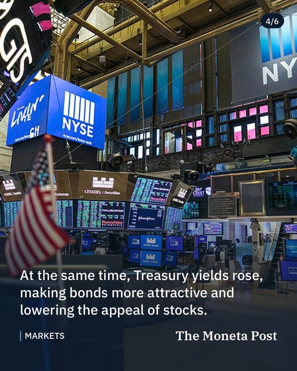 TheMonetaPost's tweet photo. Oil and Treasury Yields Halt Equity Rally Toward New Records

Rising crude prices and stronger bond yields interrupted momentum that was expected to push stock markets to fresh highs.

#finance #economy #energy https://t.co/zAssY78IaA