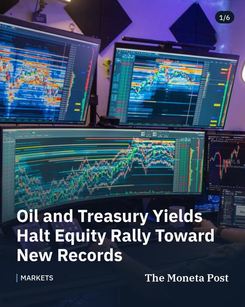 TheMonetaPost's tweet photo. Oil and Treasury Yields Halt Equity Rally Toward New Records

Rising crude prices and stronger bond yields interrupted momentum that was expected to push stock markets to fresh highs.

#finance #economy #energy https://t.co/zAssY78IaA