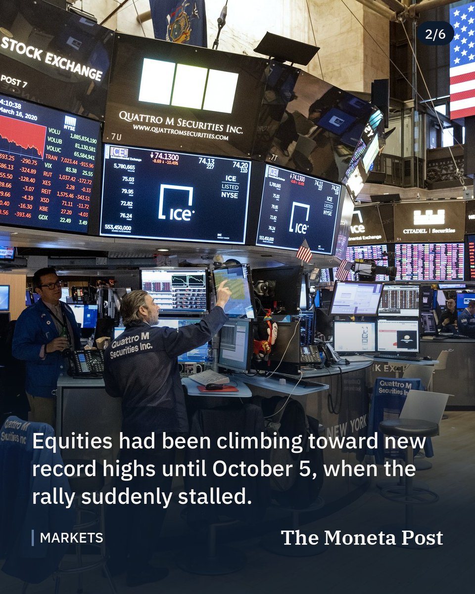 TheMonetaPost's tweet photo. Oil and Treasury Yields Halt Equity Rally Toward New Records

Rising crude prices and stronger bond yields interrupted momentum that was expected to push stock markets to fresh highs.

#finance #economy #energy https://t.co/zAssY78IaA