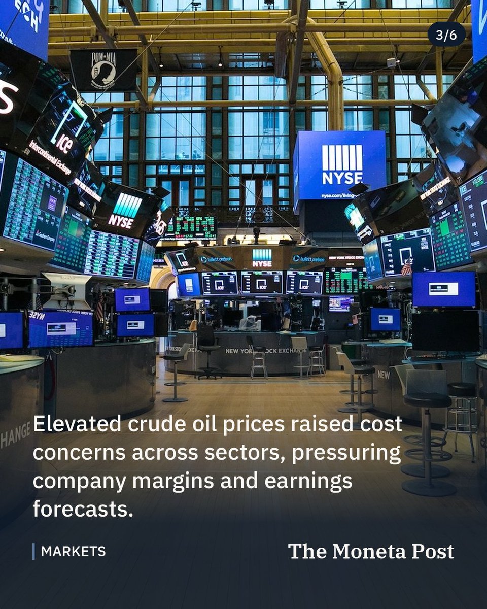 TheMonetaPost's tweet photo. Oil and Treasury Yields Halt Equity Rally Toward New Records

Rising crude prices and stronger bond yields interrupted momentum that was expected to push stock markets to fresh highs.

#finance #economy #energy https://t.co/zAssY78IaA