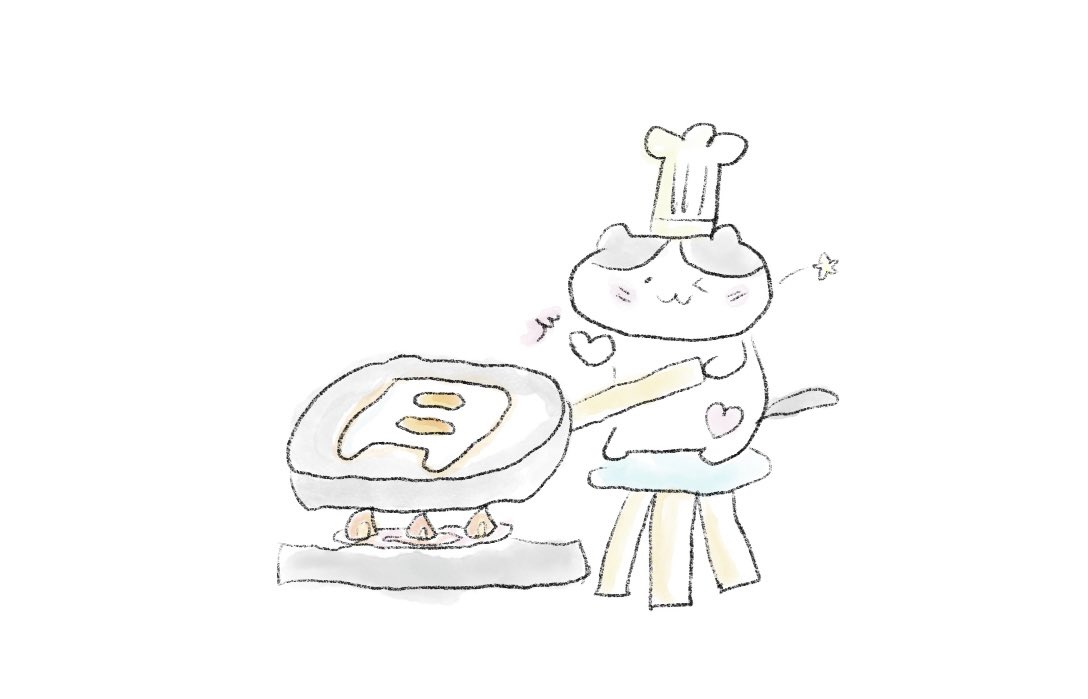 po_pu_bu's tweet photo. 今日もお疲れ様でしたっ🐈🎶
月曜日はカリカリに焼きました🍳🧑‍🍳(?)
#ゆるい絵 #ゆるいイラスト #イラスト #OC #創作 #絵描きさんと繋がりたい #illustration‌‌ https://t.co/jAkBUld0KJ
