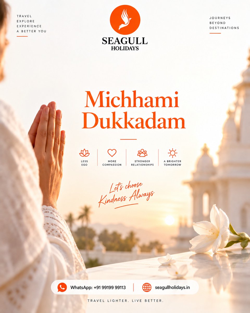218asktan's tweet photo. Some journeys take us places. Others take us within. On Michhami Dukkadam, may we find the strength to forgive, the humility to seek forgiveness, and the grace to move forward with a lighter heart. Let go. Forgive. Begin again. https://t.co/SUUwmqsLP1