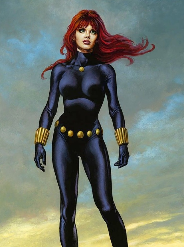 goddess_ymir's tweet photo. The hair colour Black Widow should have had in the MCU #imo https://t.co/tT1CpdFlVP