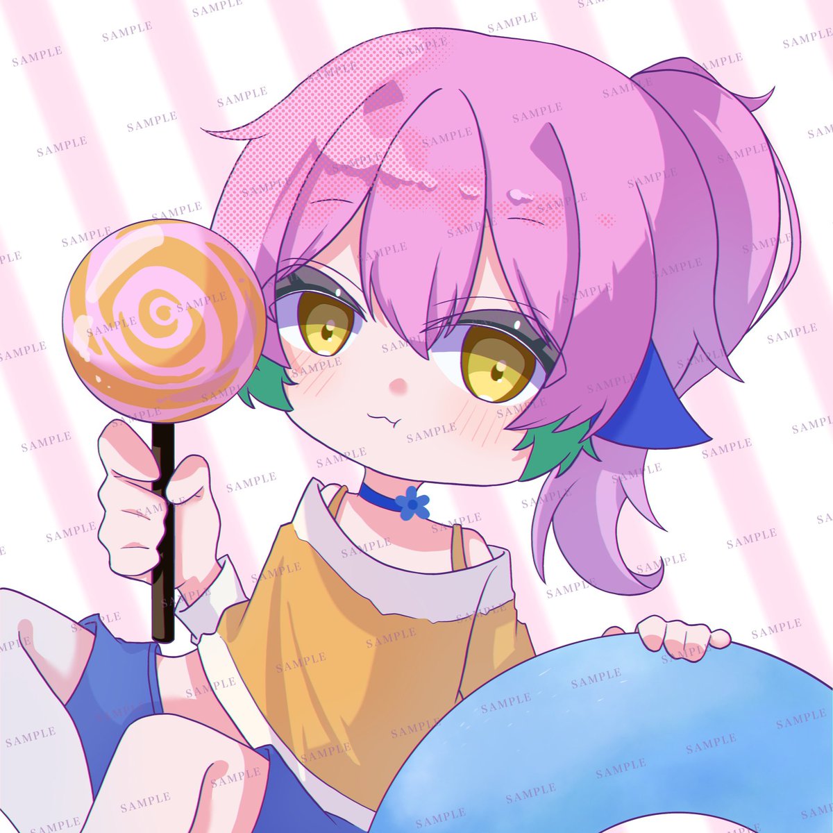 koamekun_'s tweet photo. 【𝕨𝕠𝕣𝕜】
🌸桜花🌸(おうか)( @ouka_chelly )様の
ミニキャライラストを描かせていただきました！
ありがとうございました！ https://t.co/yNtfOZPeCn