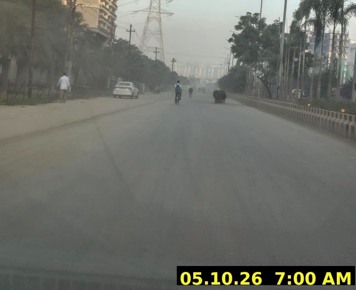 vishal_mathur's tweet photo. @CeoNoida sir plz see the amount of dust on roads of Sector 150 noida. With winters this will become even graveous. This level of dust is dangerous for residents. Plz take corrective measures before the matter is reported to CAQM and NGT. https://t.co/YgRqoAkAuN