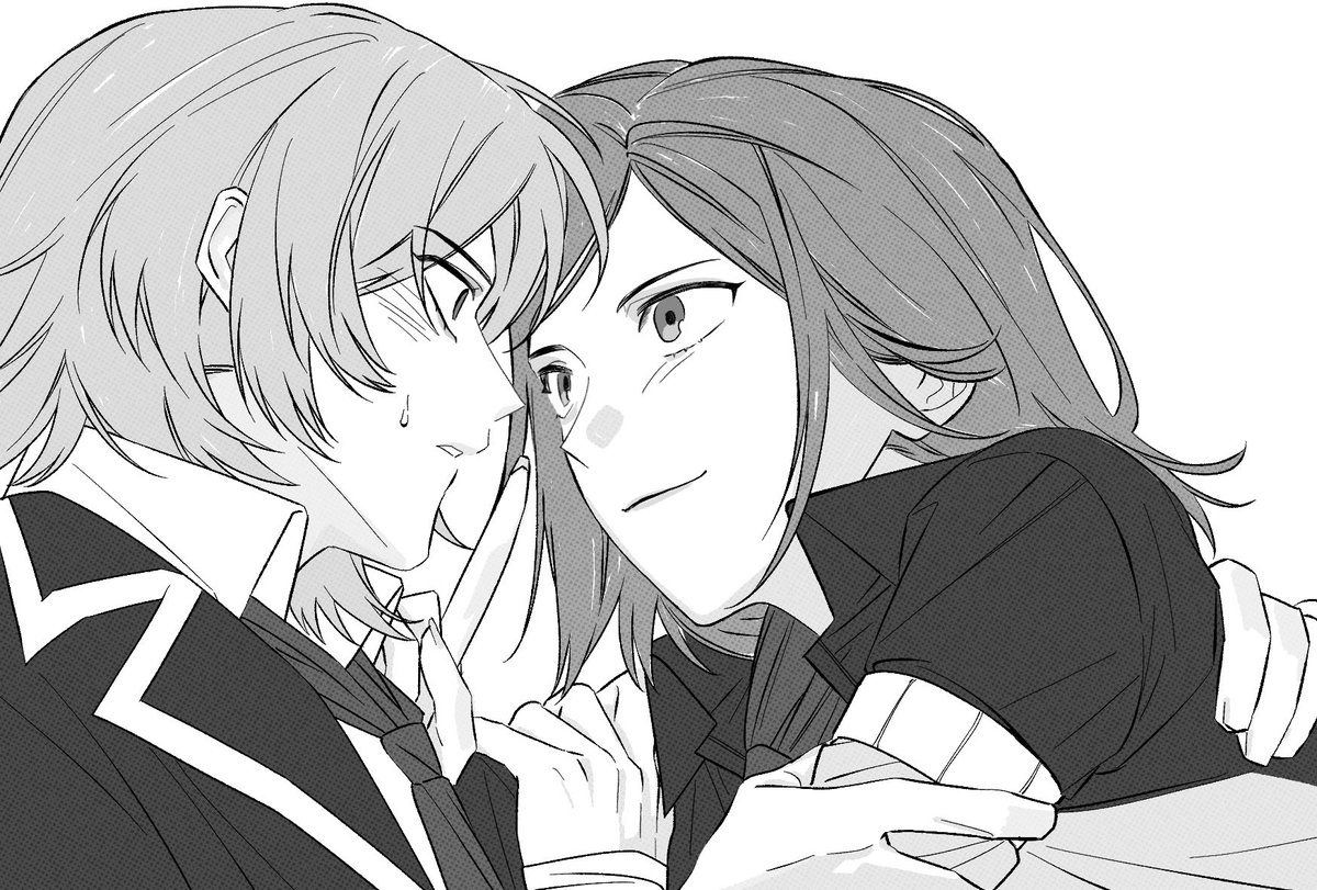 maiapollon's tweet photo. 떨어져있어도 붙어있어도 심상적 거리감이 0에 수렴하는 이상한 커플… (Not my Art, Do not DL/Reupload) https://t.co/MICR86PEfW
