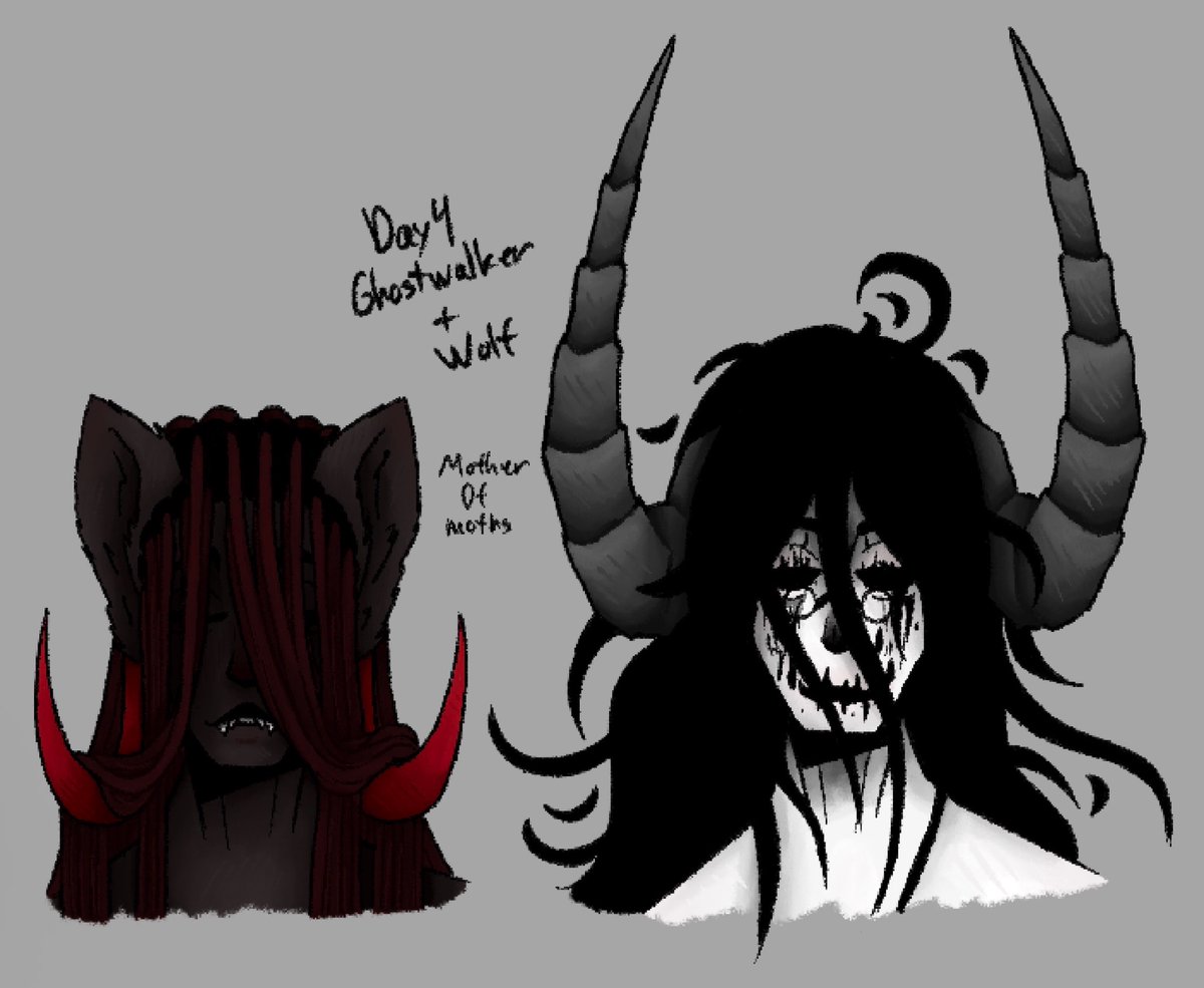 Mother0fMothz's tweet photo. Day 4 of my #phighting AU tober thing here’s these two https://t.co/81iGG3STni