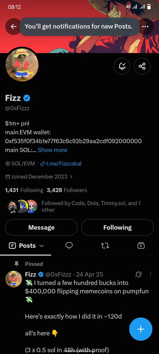 heisdoren's tweet photo. @CodeXBT @0xFizzz Tasks done Code, thank you 🙏🏼

5KVpHmyk3yZquhG3LDW79CZFj6zMvZuT49ntpnSqxoF1 https://t.co/REMdAiX3Mo