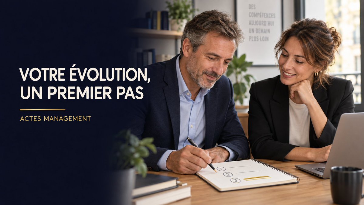 actesmanagement's tweet photo. « Je veux évoluer » : testez une piste avant de tout décider. Un échange sur les missions réelles d’un poste peut être votre premier pas. Notre méthode pour choisir une action utile :
https://t.co/issPrvvP49
#ACTESManagement https://t.co/L0LkOiGXBO