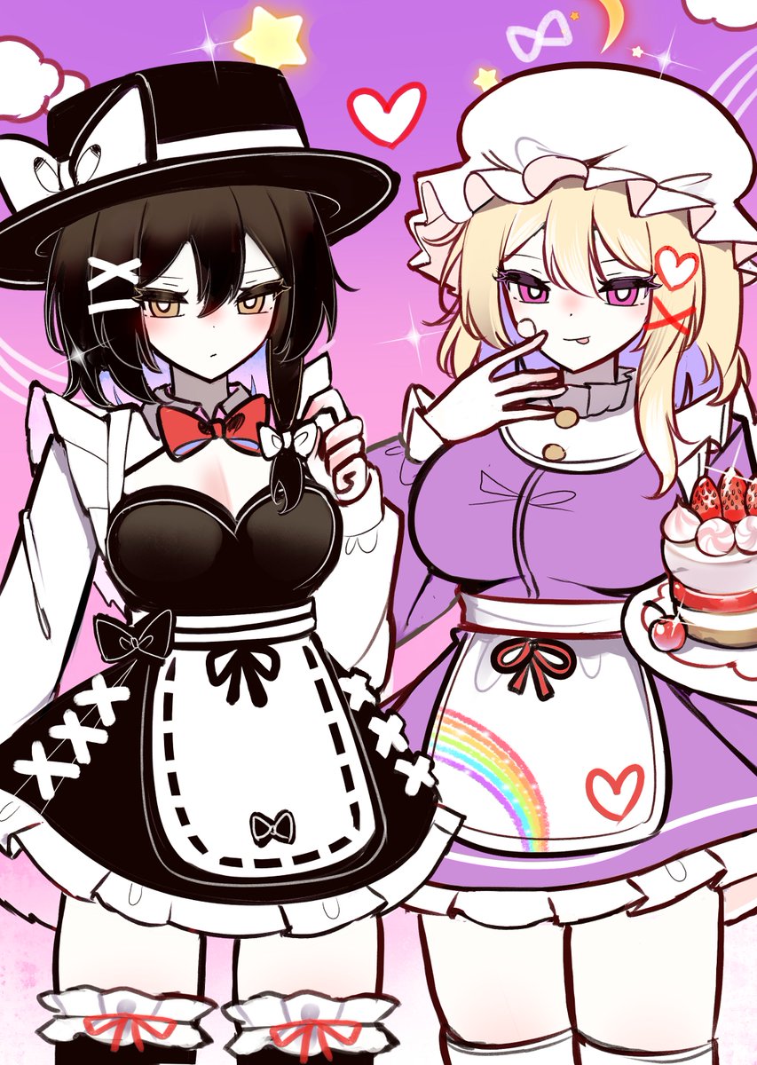shenbiren2341's tweet photo. MAID秘封倶楽部
#東方Projectㅤㅤㅤㅤ https://t.co/wmax4dx2An