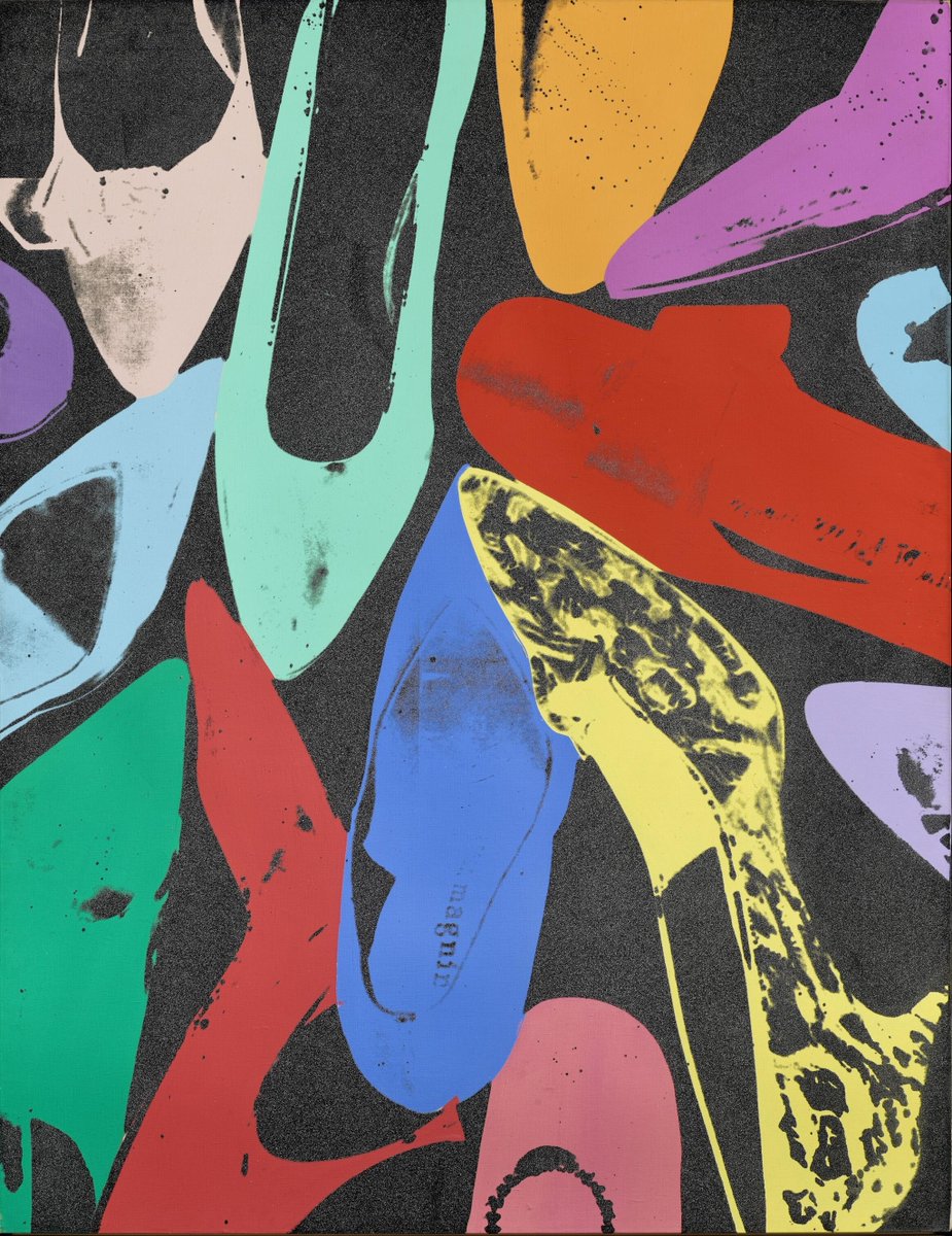 MenschOhneMusil's tweet photo. Andy #Warhol - Diamond Dust Shoes, 1980. https://t.co/Np3idgC1BV