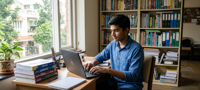 eklavyaai's tweet photo. What if AI could make studying smarter, not harder?
For Karnataka Board students, AI can help turn textbooks into clearer explanations, practice, and personalised learning support.
https://t.co/MRQtlyJZpT
#Eklavya #KarnatakaBoard #AIinEducation #StudentLearning #ApniPathshala https://t.co/lDqSjQ0HXT