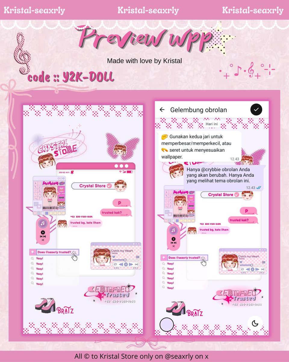 seaxrly's tweet photo. Help rt/repost plijeu, maciww✨️

Halo warga wargi, yg gi cari wpp wabis chibi buat menghiasi bea setup kalian di ak bisa yach😋 balik dgn new katalog xixixi✨️ chibi rs yg bisa sung klian jemput dgn https://t.co/1tAQH0JjXt yaa 🎨

Buruan claim chibi nya di dm/wa 📮

#bealanja https://t.co/Bxht3mWUkV