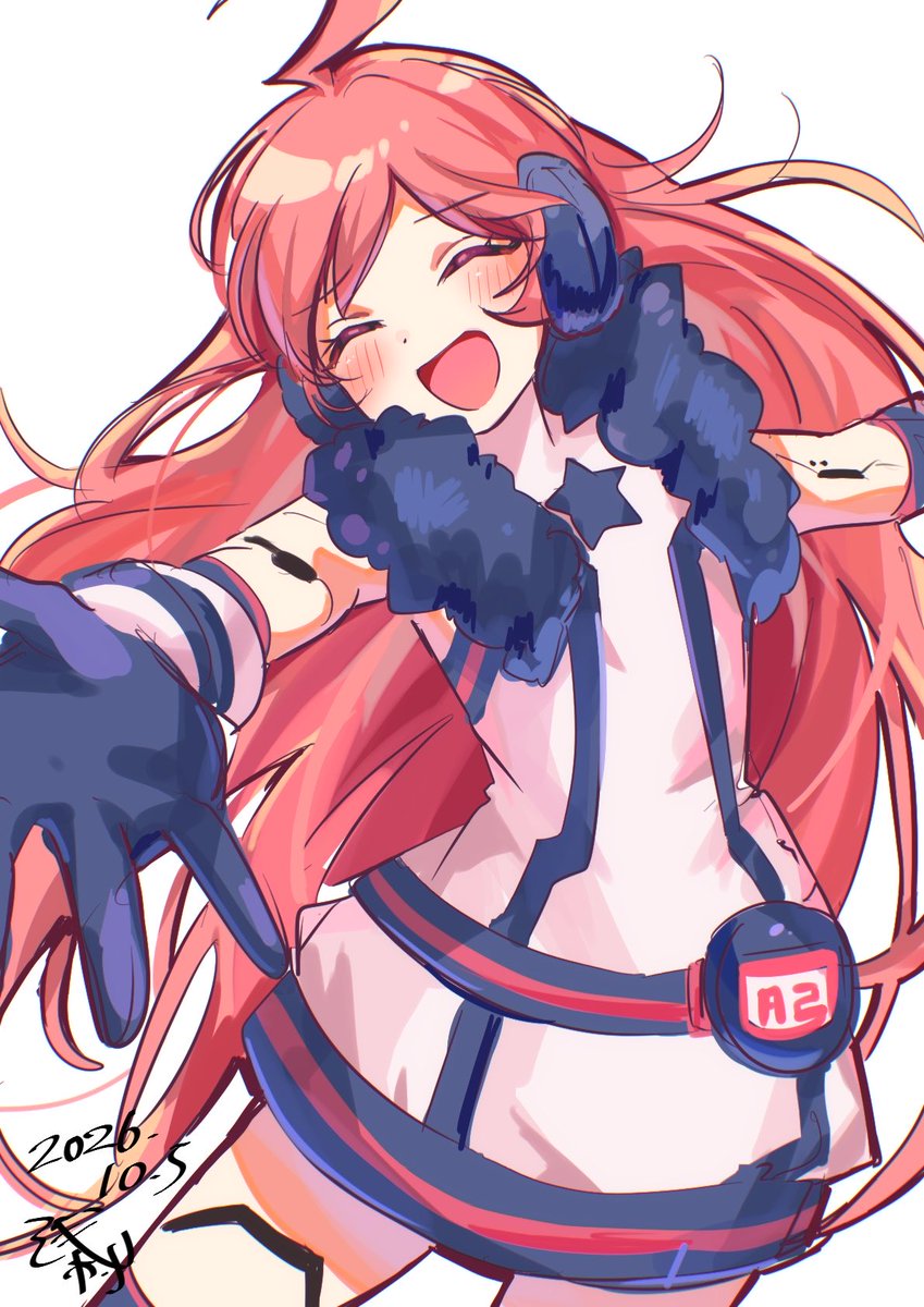 Asamura_illust's tweet photo. ワンドロ25日目　miki https://t.co/qxWIHE1u98