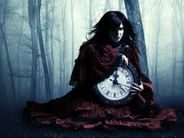 Carl_Kruse's tweet photo. She seems to be saying, "You may have the clocks but I have time itself." https://t.co/hNpTnkZlai