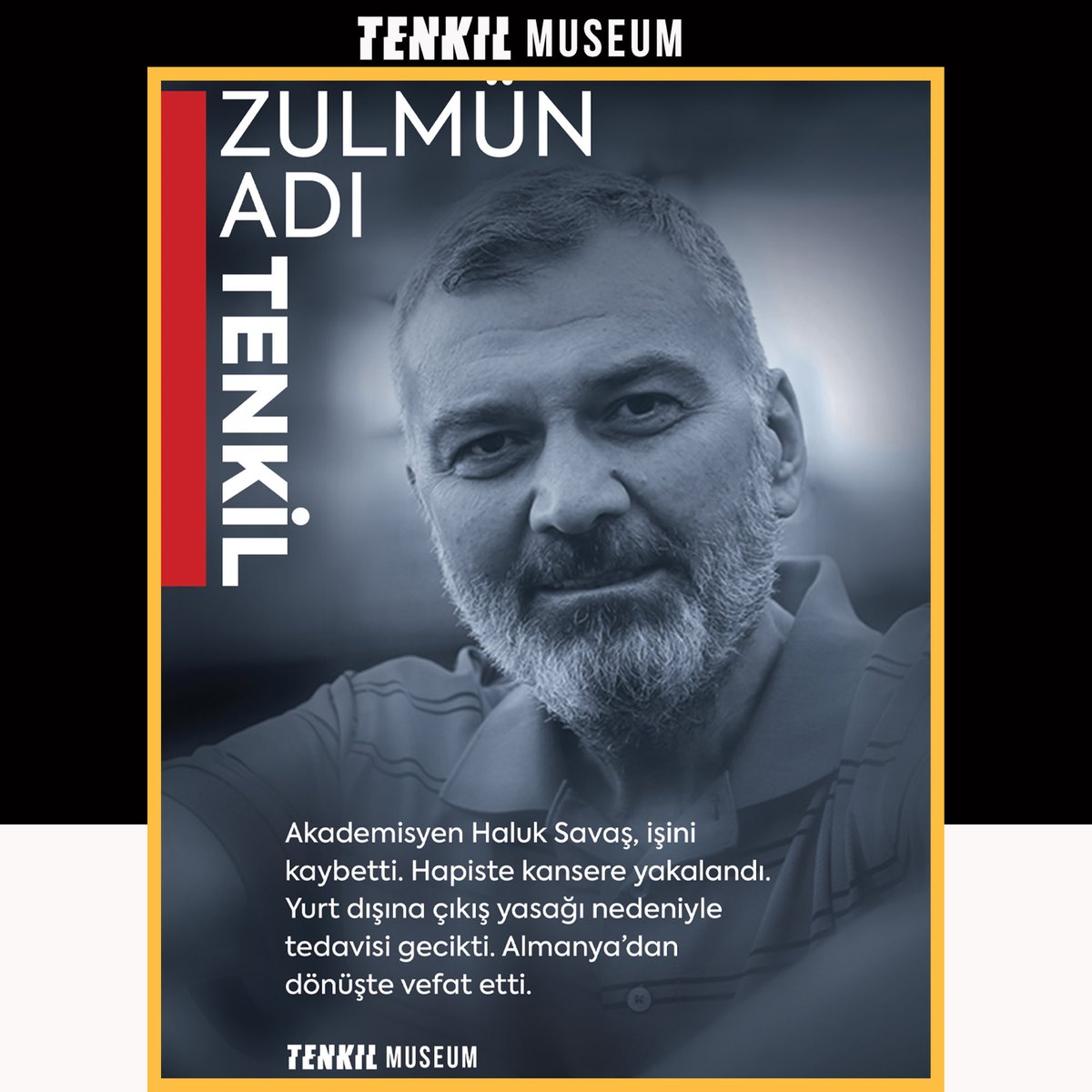 MuseumTenkil's tweet photo. ZULMÜN ADI: TENKİL

Biri profesördü, diğeri çocuk. Yolları Almanya’da kesişti. Ne iltica, ne turistik bir gezi, ne de bilimsel bir araştırmaydı Almanya’ya gelişlerinin sebebi. İkisi de ağır kanser hastasıydı. https://t.co/v6wkjNIEcE