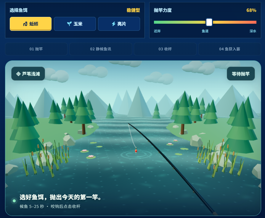 VitoorMontteiro's tweet photo. 捕鱼人生

把钓鱼活动搬到链上
厌倦了P小将的高频，不如静下心来钓鱼，鱼获即是代币奖励。 https://t.co/8fbXrYYkTq