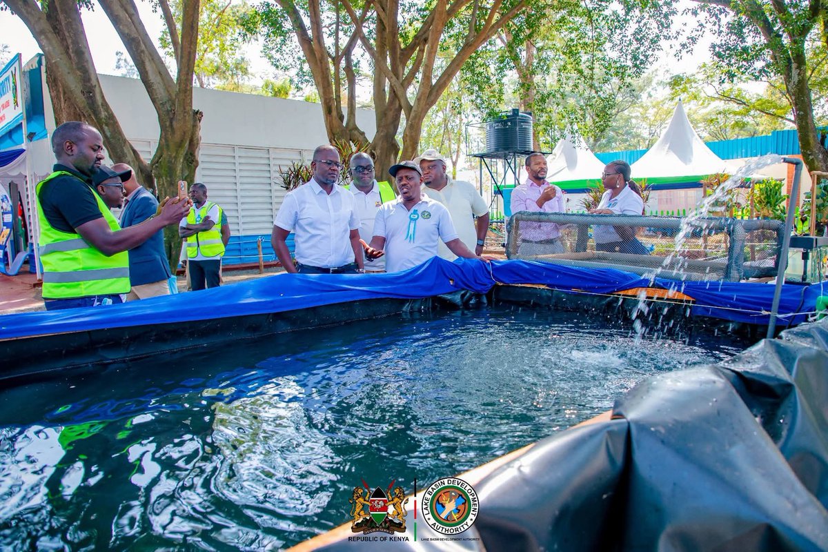 LBDAgov's tweet photo. 𝐂𝐥𝐢𝐦𝐚𝐭𝐞-𝐫𝐞𝐬𝐢𝐥𝐢𝐞𝐧𝐭 𝐈𝐧𝐥𝐚𝐧𝐝 𝐀𝐪𝐮𝐚𝐜𝐮𝐥𝐭𝐮𝐫𝐞 𝐟𝐨𝐫 𝐅𝐨𝐨𝐝 𝐒𝐞𝐜𝐮𝐫𝐢𝐭𝐲.

Raised ponds are a 𝐜𝐥𝐢𝐦𝐚𝐭𝐞-𝐬𝐦𝐚𝐫𝐭 𝐢𝐧𝐧𝐨𝐯𝐚𝐭𝐢𝐨𝐧 @LBDAgov has embraced to advance 𝐢𝐧𝐥𝐚𝐧𝐝 𝐚𝐪𝐮𝐚𝐜𝐮𝐥𝐭𝐮𝐫𝐞, 𝐛𝐨𝐨𝐬𝐭𝐢𝐧𝐠 𝐧𝐮𝐭𝐫𝐢𝐭𝐢𝐨𝐧, 𝐣𝐨𝐛𝐬 𝐚𝐧𝐝 𝐢𝐧𝐜𝐨𝐦𝐞𝐬. The Authority's  Kibos Aquaculture Centre anchors this effort, offering training and technical support.

This El Niño, we urge the public to harvest surplus water for fish ponds, turning risk into resilience. 

#SmartSustainableDevelopment