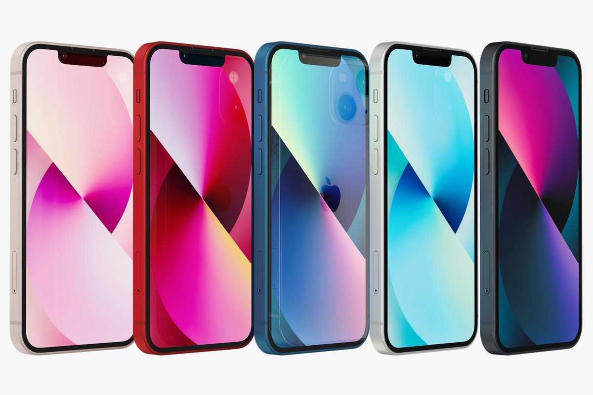 3d_ready's tweet photo. 3DModel: Apple iPhone 13 mini All Colors 📱
Complete iPhone 13 mini color collection for product visualization and close-up renders. Created in 3ds Max &amp; Blender (not AI-generated).
Buy it on Ready-3D👉 https://t.co/yMMwaw3fA7
#3DModel #iPhone13Mini #productvisualization https://t.co/aKs5vWyrIk