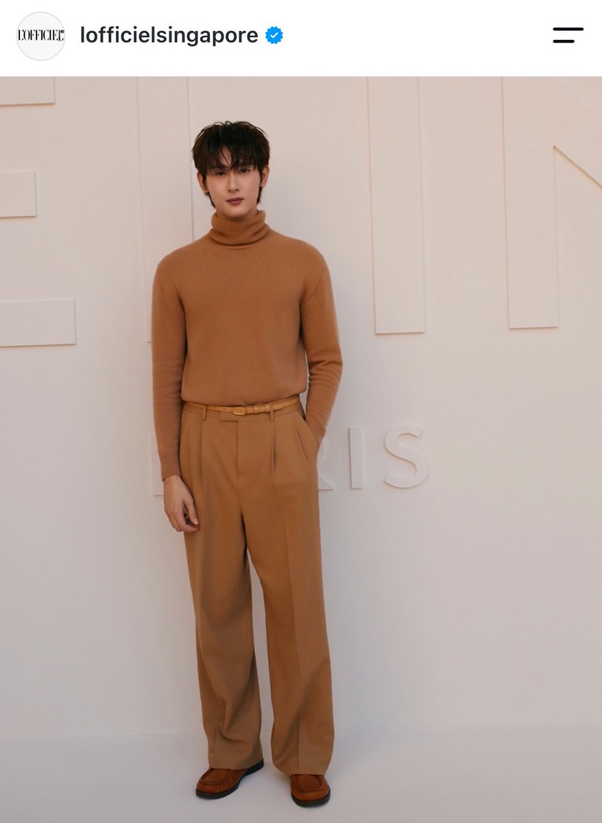 Nukcyn's tweet photo. จาก L’Officiel Singapore ลงรูปบุ๊ครูปแรกเลย

https://t.co/NcvdG5ejKL

BOOK X CELINE PFW27
#BookKasidet
#Celine #CelineEte2027
#MichaelRider #kasibook https://t.co/F6zxhjHpRd