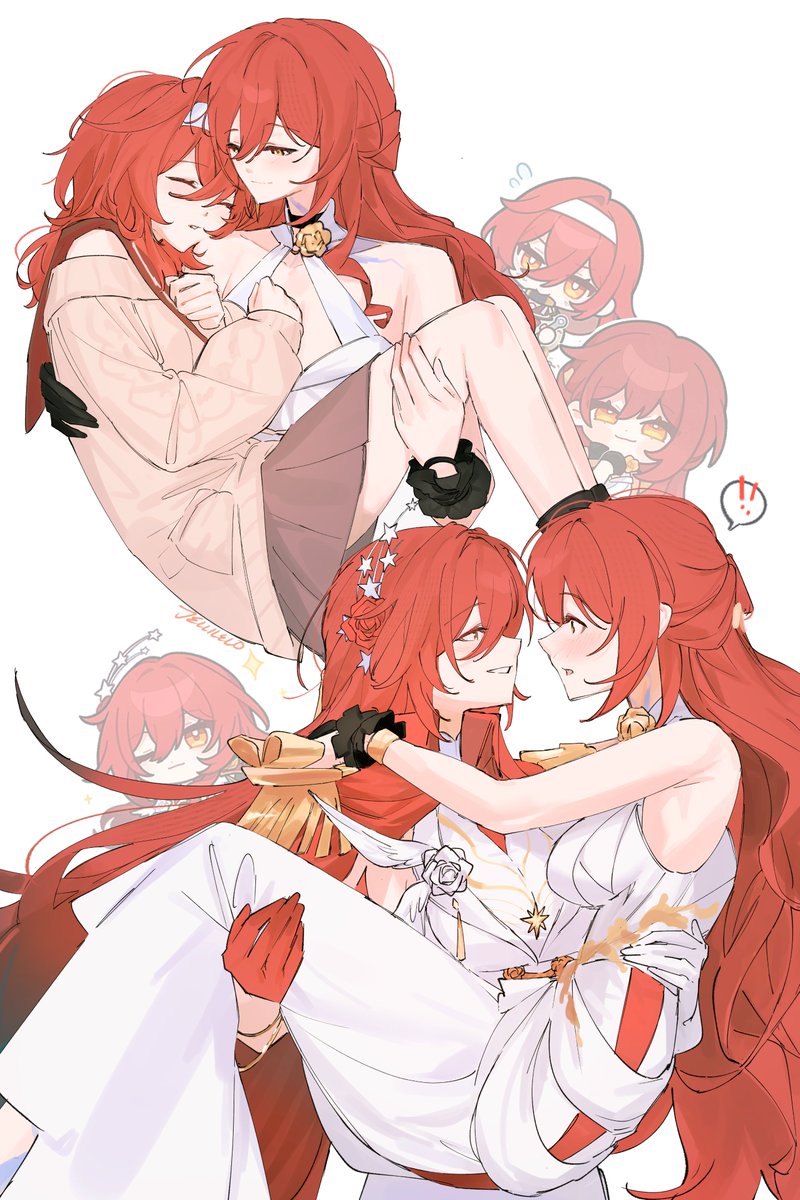 jellilelo's tweet photo. carry the princess #motohime #hsr https://t.co/K4OJCmUxes