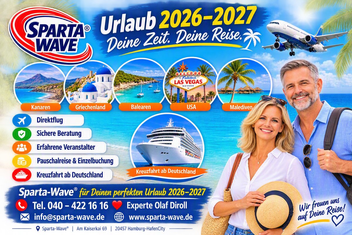 recep_mercan's tweet photo. SPARTA-WAVE Premium-Fernreisen für Paare ab 45: Südostasien, Sri Lanka &amp; Malediven. Rundreisen mit Badeaufenthalt, Flug und persönlicher Beratung. Sicher buchen mit DERTOUR &amp; Meiers Weltreisen. Besuch in Hamburg nur nach Terminvereinbarung. https://t.co/3GlgTUIwIa