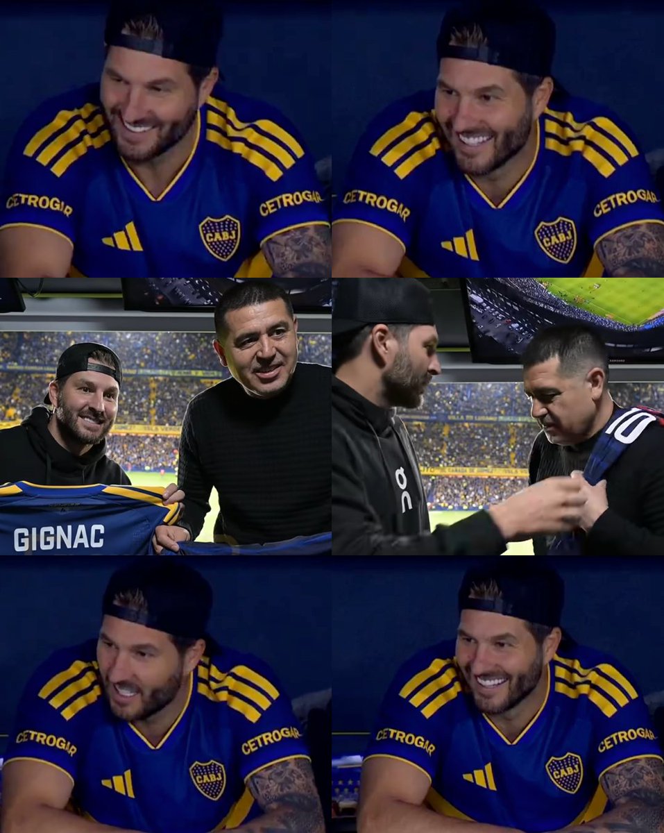 InvictosSomos's tweet photo. — ANDRÉ-PIERRE GIGNAC (ESPN y Canal de Boca): "Fue un sueño hecho realidad ir a La Bombonera. No quiero imaginar lo que es ser jugador y meter un gol en ese estadio. Mi sueño también era jugar acá, pero no se pudo. Casi, casi. Tenía un pie y medio en Boca, pero no se pudo". 

Desde que estaba en Francia, El Bomboro soñaba con visitar la cancha de Boca Juniors. Y sí, el pasado fin de semana, el sueño se le hizo realidad. 

En algún momento de su carrera pudo jugar en el gigante argentino. Sin embargo, se quedó en Tigres, donde se terminó convirtiendo en la máxima leyenda de la institución. 

Lo que hubiera sido ver a Gignac jugando en El Xeneize y compitiendo a tope en Argentina. Pero, afortunadamente, tuvimos el privilegio de disfrutarlo durante más de una década en México. 

GIGANC ES UN HINCHA MÁS DE BOCA JRS.
