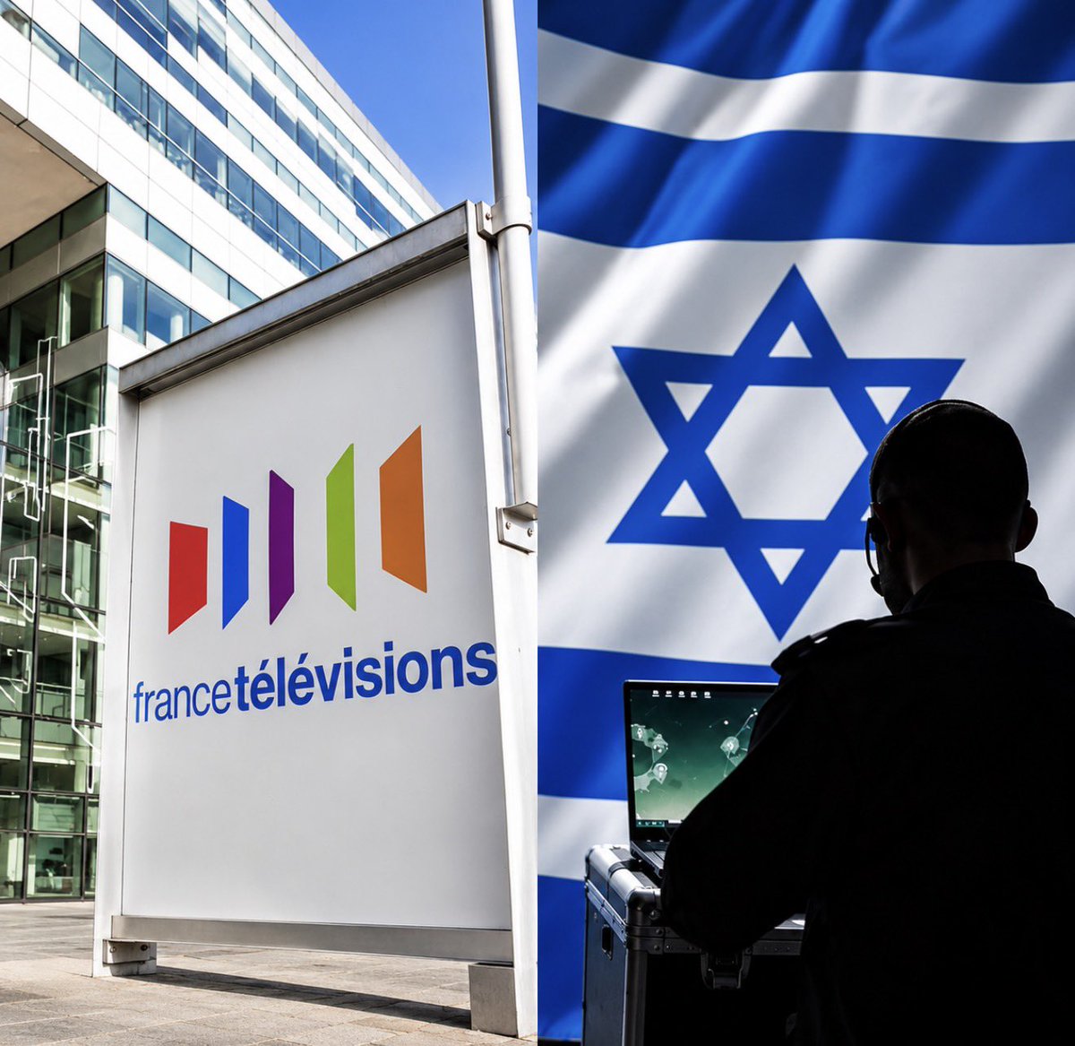 SpectateursFr's tweet photo. 🔴ALERTE INFO 

🚨🇫🇷🇮🇱 SCANDALE D’INGÉRENCE ÉTRANGÈRE — Le groupe France Télévisions (@Francetele) était sur le point de confier les données sur les préférences politiques de ses téléspectateurs à une entreprise israélienne spécialisée dans le ciblage politique en ligne. Informé de l’enquête de @Mediapart le groupe public a finalement fait marche arrière. 

Crédit : @edwyplenel / @Mediapart 

🗞️ https://t.co/Qwpv7KyMV9