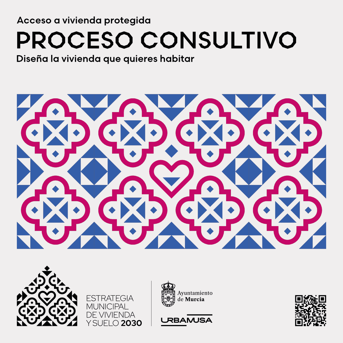 urbamusa's tweet photo. 🏠 ¿Quieres acceder a vivienda protegida?
Ya está disponible el proceso consultivo para conocer las necesidades reales de las personas interesadas.
Diseña la vivienda que quieres habitar.
⬇️
Enlace al cuestionario: https://t.co/fk2ir6xj4H

@AytoMurcia 
#vivienda #Murcia https://t.co/TFlCko5GiH