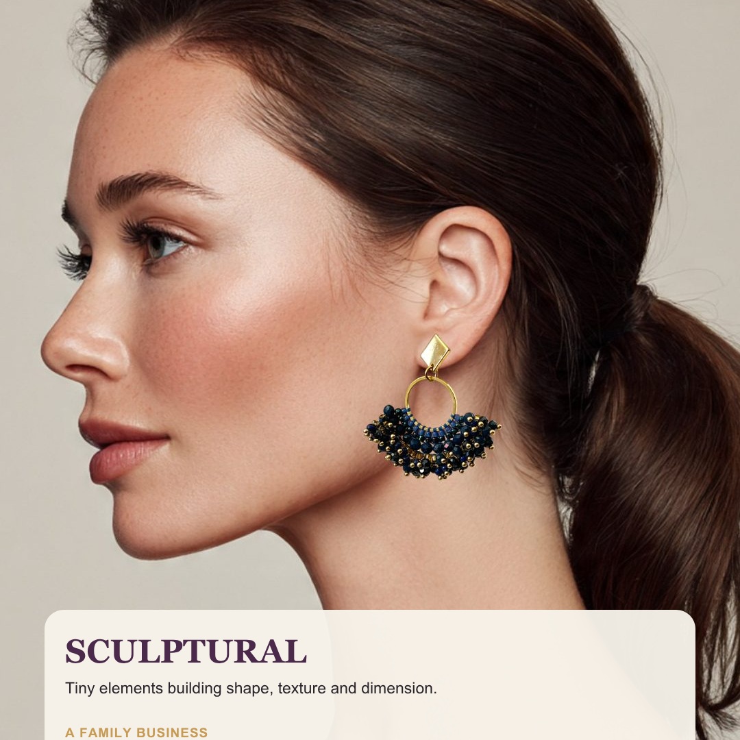 imadmeghazi1's tweet photo. One family, a world of expression. These Thai artisans transform shared tradition into earrings that range from delicate to sculptural, playful to botanical—each piece alive with color, texture, movement and form. https://t.co/dFw8aj5mDf