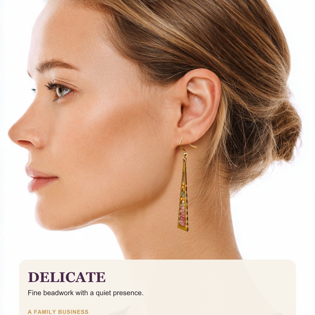 imadmeghazi1's tweet photo. One family, a world of expression. These Thai artisans transform shared tradition into earrings that range from delicate to sculptural, playful to botanical—each piece alive with color, texture, movement and form. https://t.co/dFw8aj5mDf