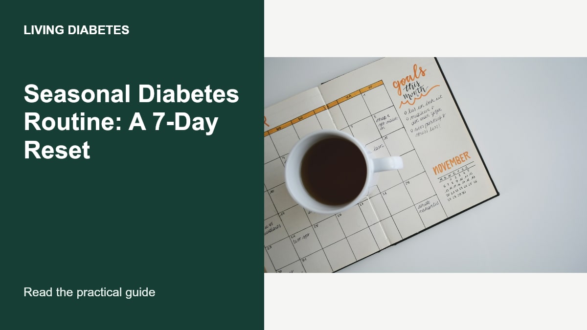 diabetesbasic's tweet photo. A seasonal diabetes reset. #Diabetes https://t.co/hJQB8Q0tBZ