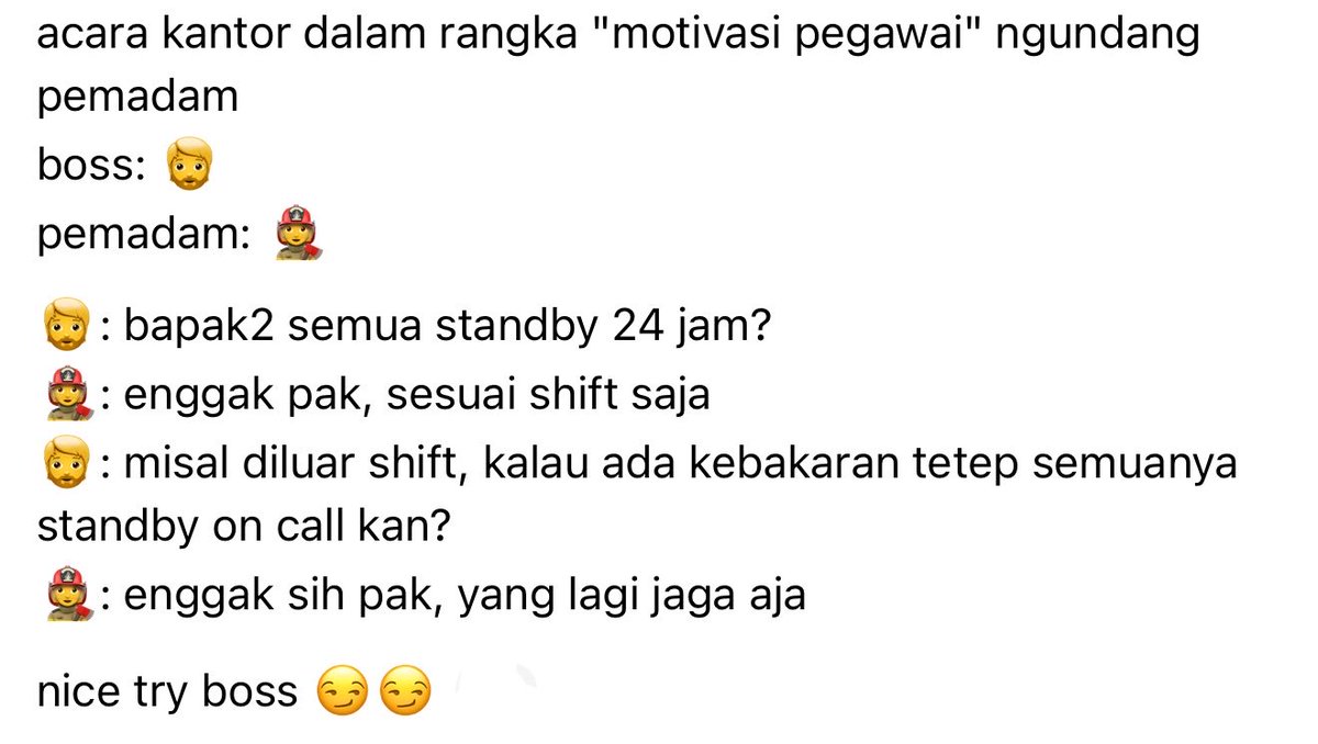 TanyarlBase's tweet photo. Menyadarkan karyawan ❌
Menyadarkan boss ✅ 💚 https://t.co/yIRMx2fIAF