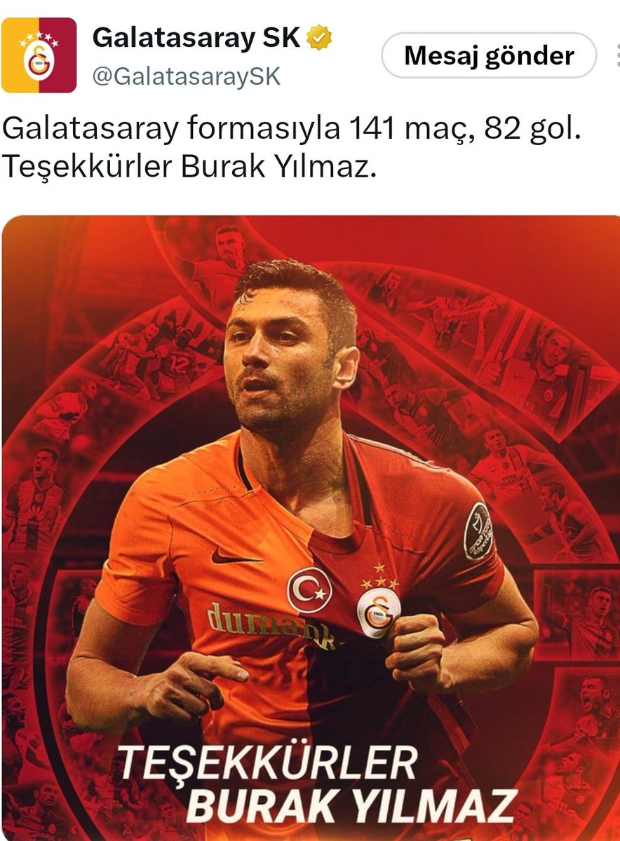 mbaslan_1905's tweet photo. Burak Yılmaz Galatasaray Beşiktaş Trabzon fenerde oynadı en iyi zamanında bizdeydi. Ama kesinlikle fener pişmanlıktır demiştir. https://t.co/Haw2SlLFQn