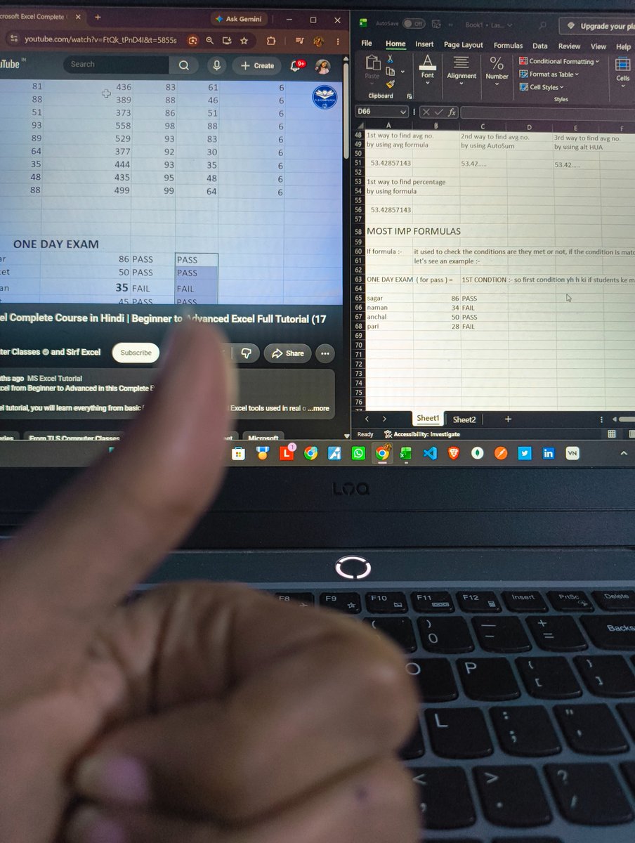 isha_diaries06's tweet photo. Excel learning — Day 1 📊

Today I learned the IF formula ✅

One formula at a time 🚀 https://t.co/RcwittrbNc