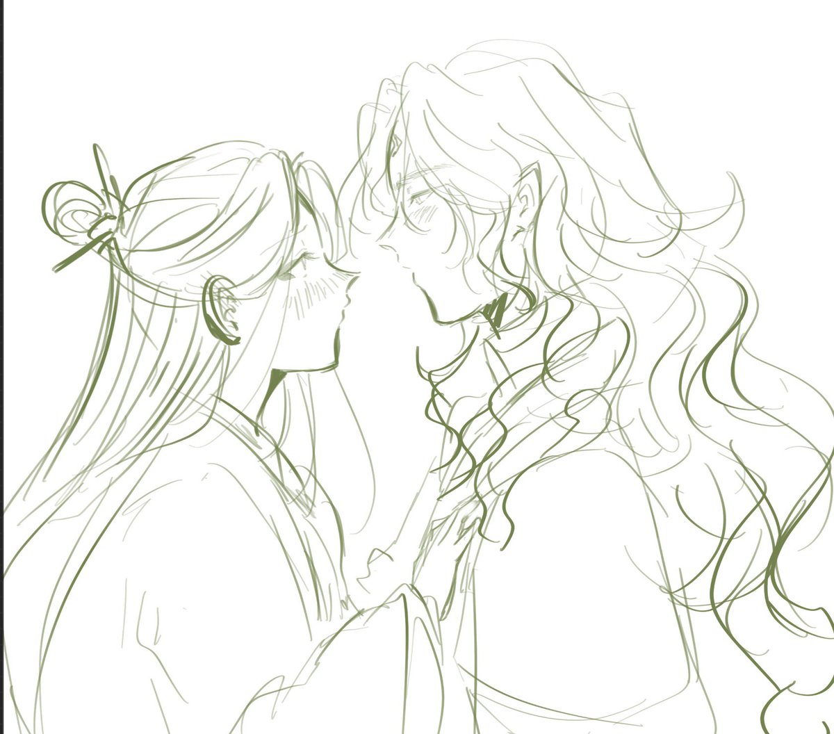 Shining_bride's tweet photo. More Bingyuan doodles 
#svsss #bingyuan https://t.co/28IQYWM9Ui