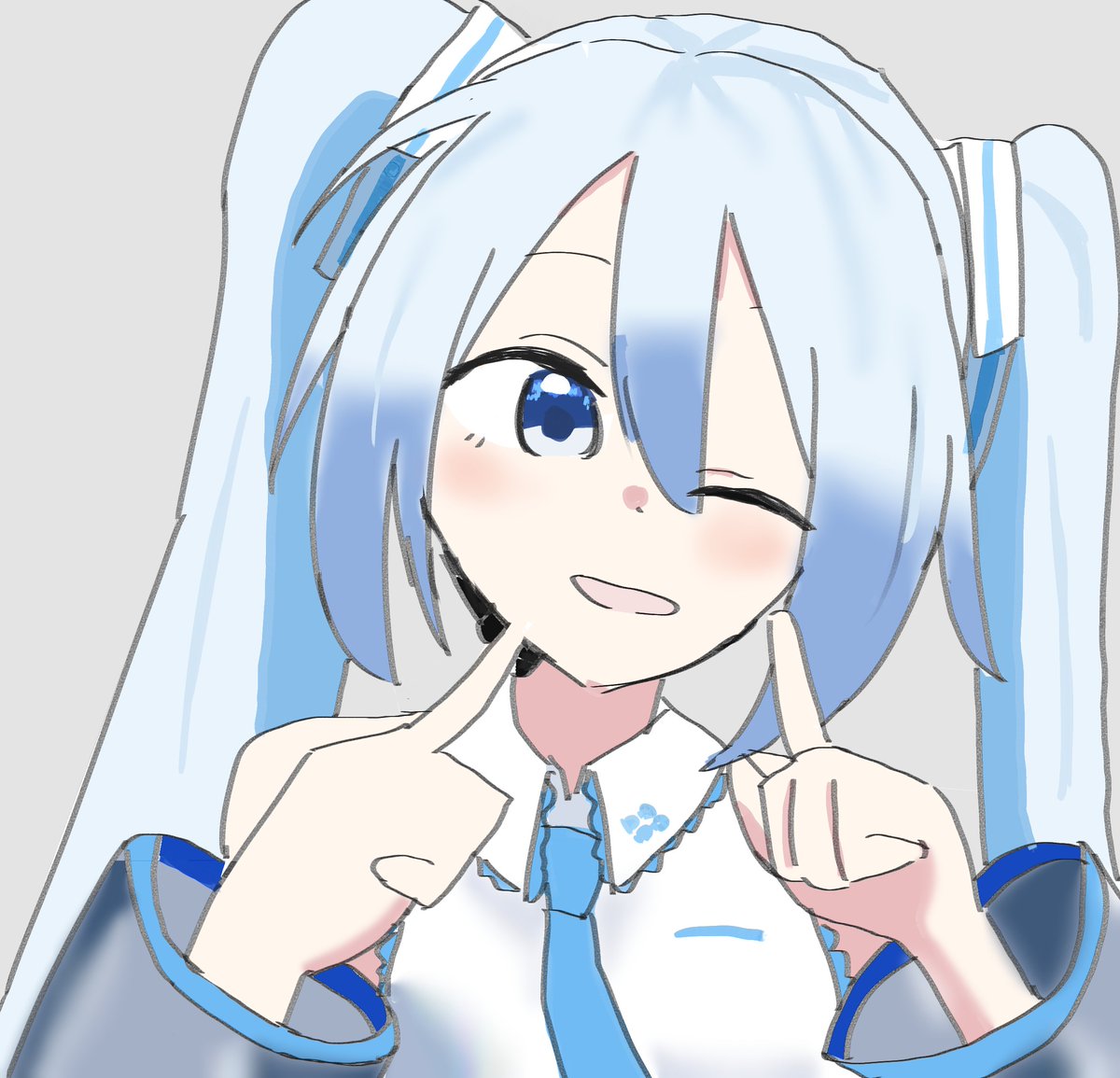 Negi_Dale39's tweet photo. 口に合うかもね🧁❄ #初音ミク https://t.co/YkR1InOnmN