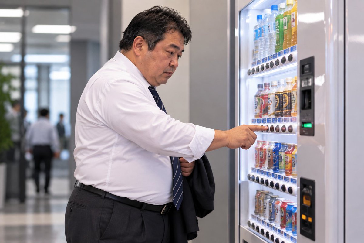 karasumi_FIRE's tweet photo. お金貯まらない人の特徴

「会社の自販機で毎日飲み物を買う」 https://t.co/sN4Vpx6Pa7
