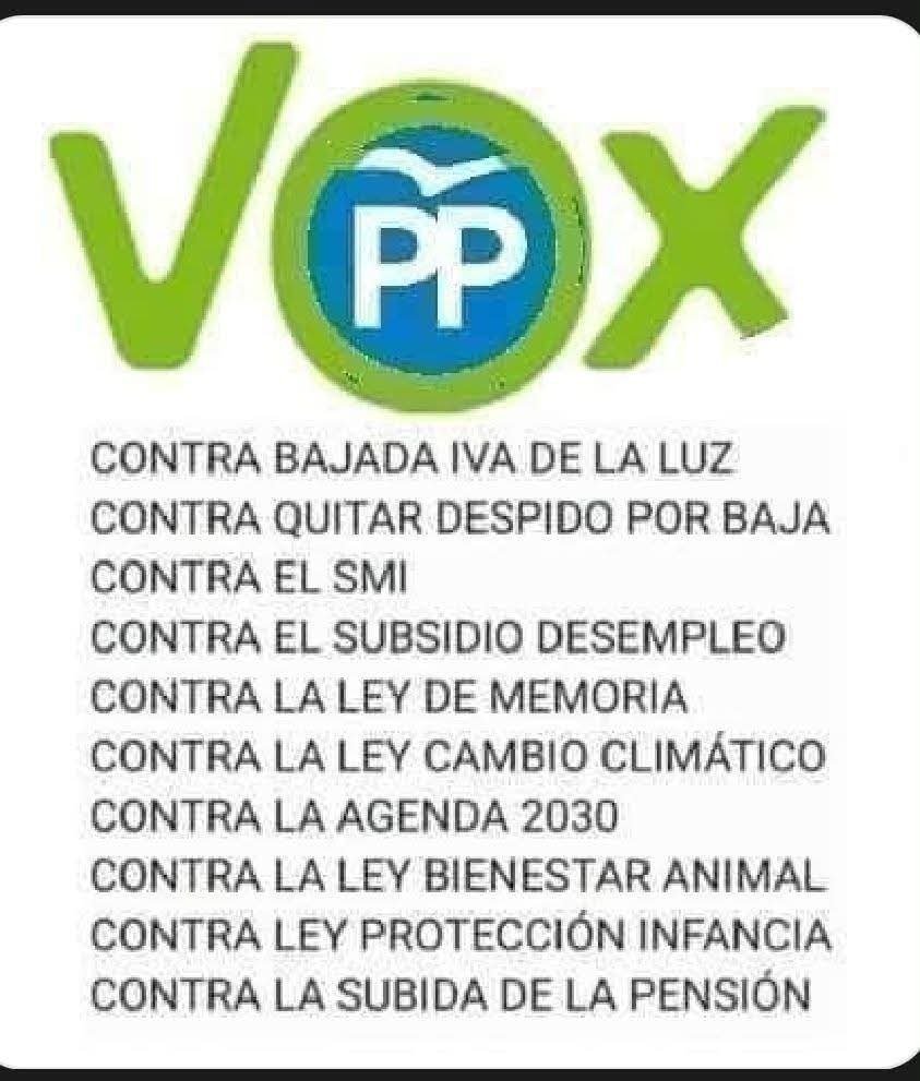 maximanu78's tweet photo. @vox_es @Santi_ABASCAL Claro que sí, lo que digáis. Estáis deseando gobernar para trincar todo lo que podáis. https://t.co/XhtNZQCCHM