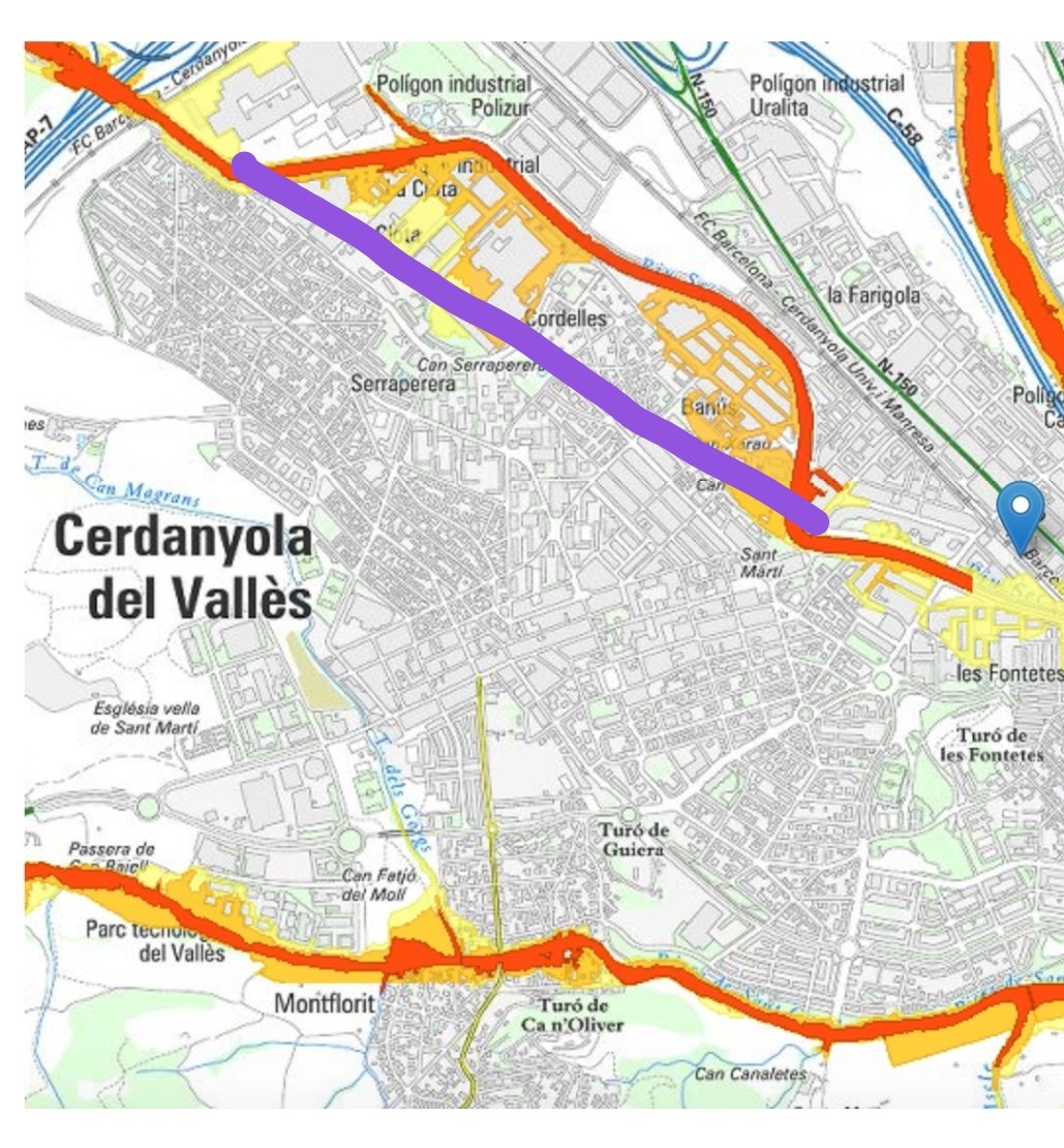 Orangegrass3's tweet photo. @Cerdanyola És el que té haver desviat el curs natural del riu.
A més, es negligent, haver fet l'Altis en zona inundable per pura especulació urbanística de l'Ajuntament del PSC d'inicis dels 90.
I, després, posar-hi la biblioteca per no tenir un elefant blanc al centre de la ciutat. https://t.co/qd5bjTLncr