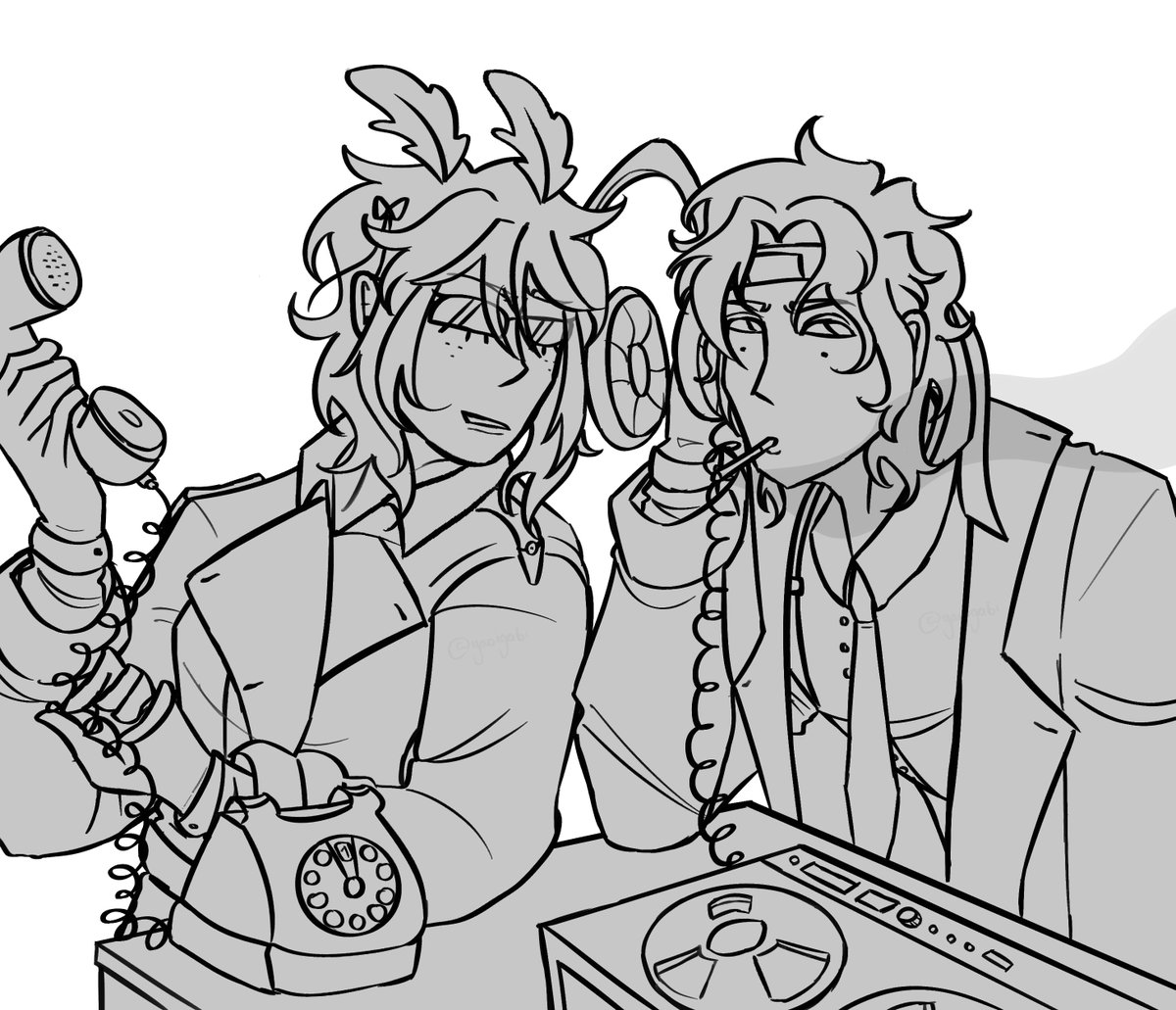 yaoigabi's tweet photo. wip !! mystery twins !!!! i love them sm
#squiddofanart #wifiesfanart #scaredycatduo https://t.co/VMqWFHPf7r