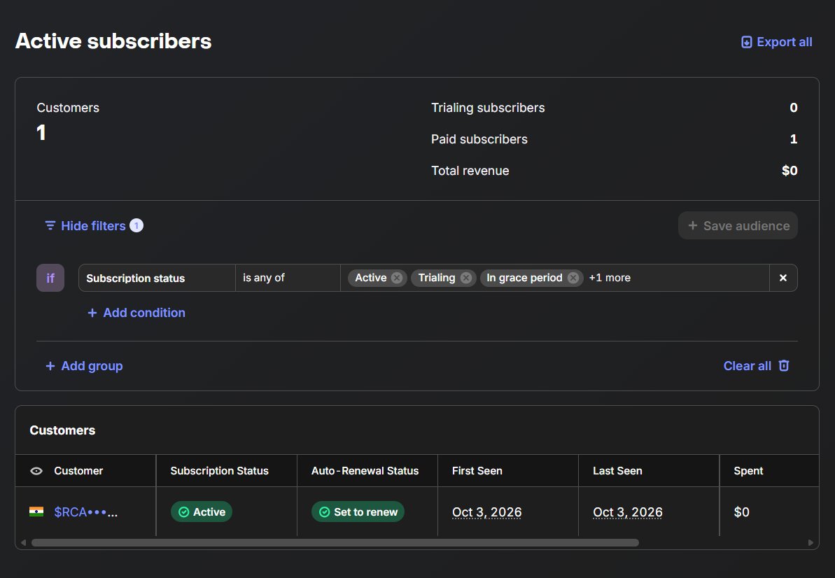 developerman063's tweet photo. anyone know that how this user buy subscription without signup.

this happy moment for me as well because i get 1 paid subscriber, but also confused how he done payment without signup

#revenuecat https://t.co/PxI9czSVyn