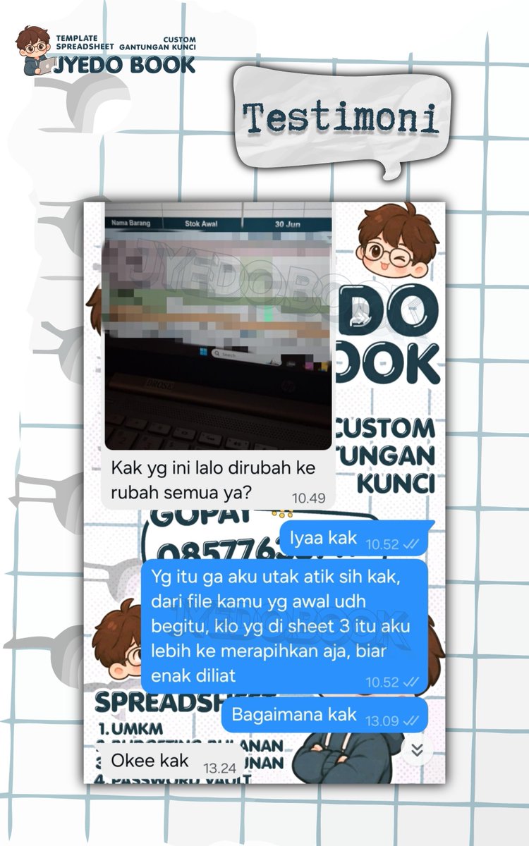 ajayyedobook's tweet photo. Custom Spreadsheet - Data Inventory , Done 🙌🏻
#zonauang #zonauangㅤ #bealanjaㅤ #jokiexcel #keuangan #jokitugas #jokiskripsi #googlesheet #jokitugaskuliah #jokitugasmurah #joki #jokikuliah https://t.co/uZdRd0soUj